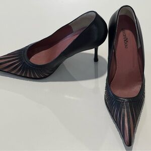 Black and Pink Women's Heels